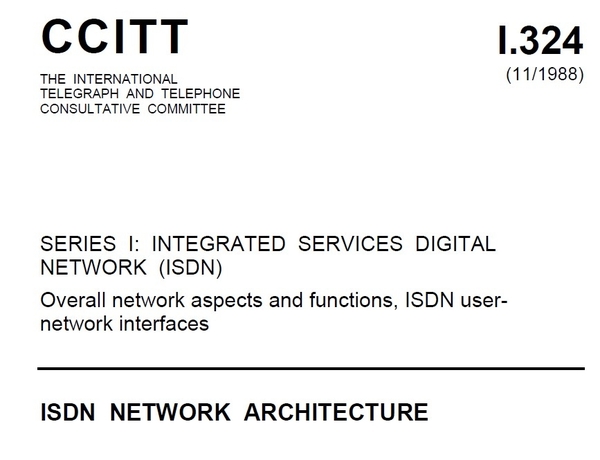 The first ISDN standard. Today we must plan our ISDN migration to VoIP